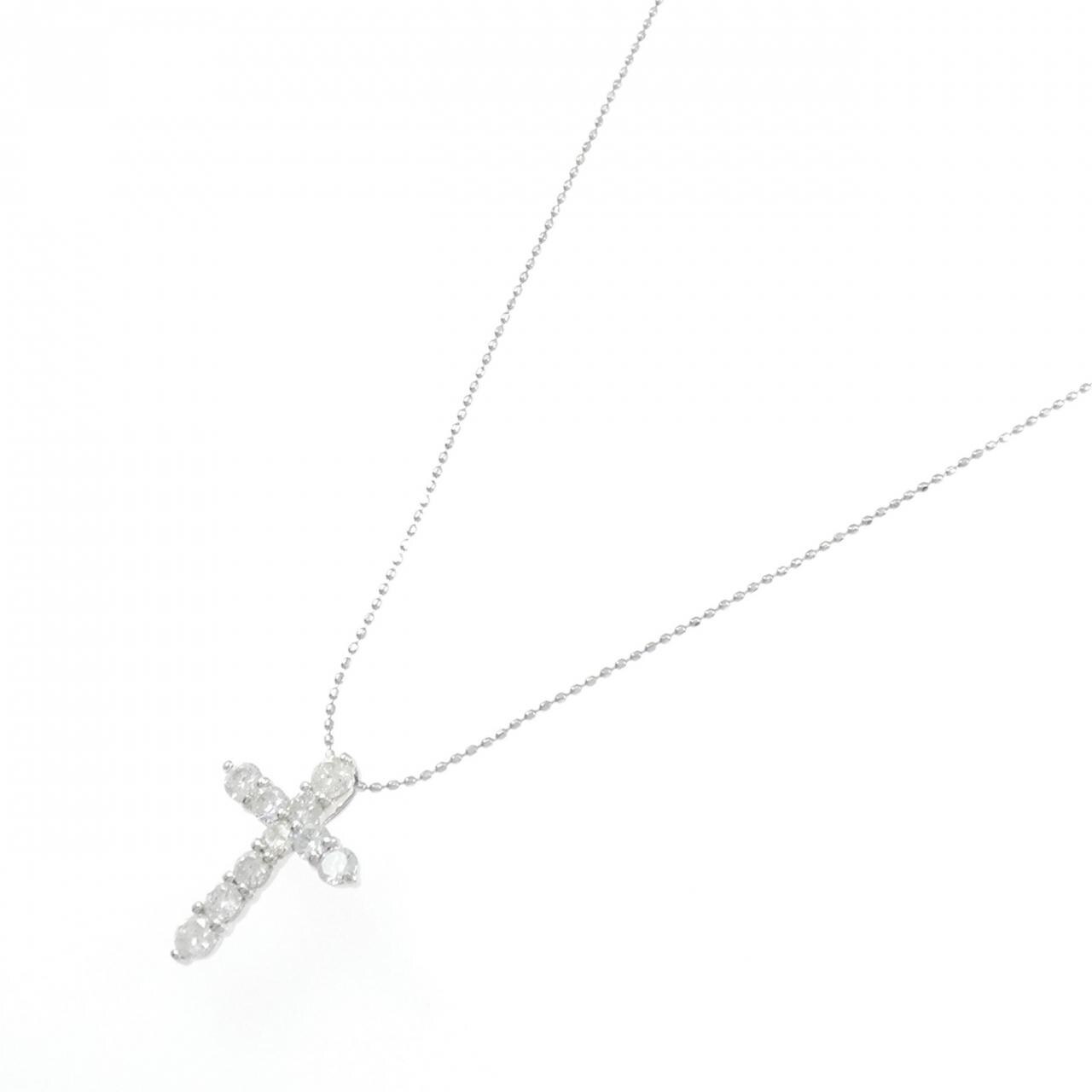 PT900/PT850 十字形鑽石項鍊 1.01克拉