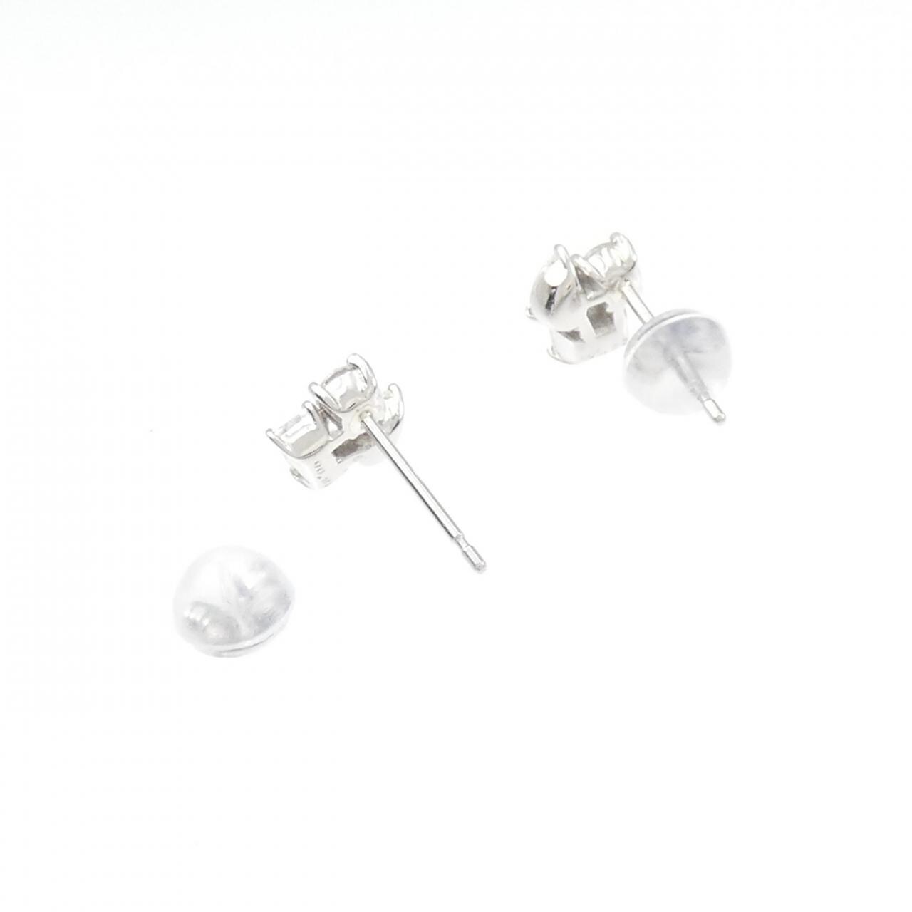 【新品】PT900 ダイヤモンド ピアス 0.54CT