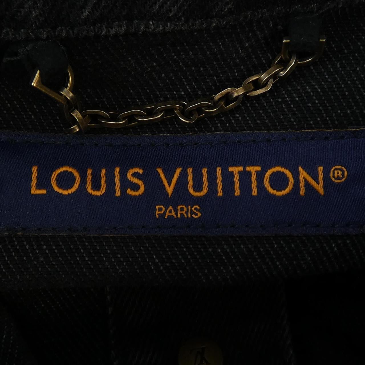 ルイヴィトン LOUIS VUITTON モノグラムエンボスオーバーサイズデニムジャケット HQS42WCHX デニムジャケット