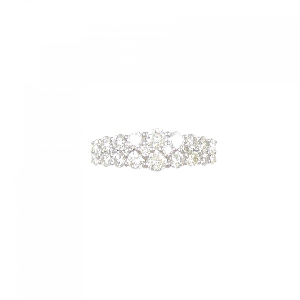 PT950 ダイヤモンド リング 0.80CT