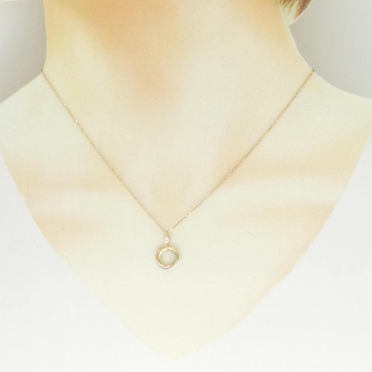 カルティエ トリニティ ネックレス