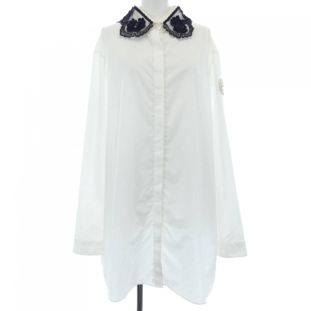 モンクレール ジーニアス MONCLER GENIUS CAMICIA COLLO PIZZO シャツ