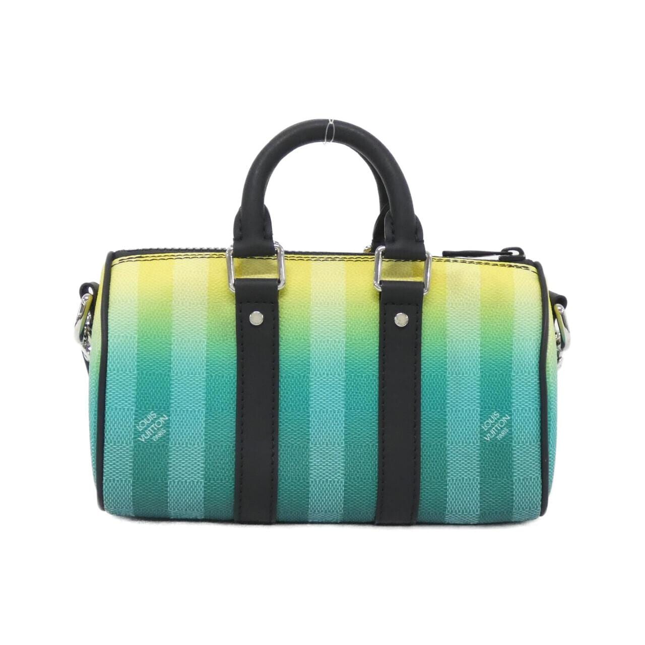 ルイヴィトン デイ ブレイク(ダミエ ストライプ) キーポルXS M59949 ボストンバッグ