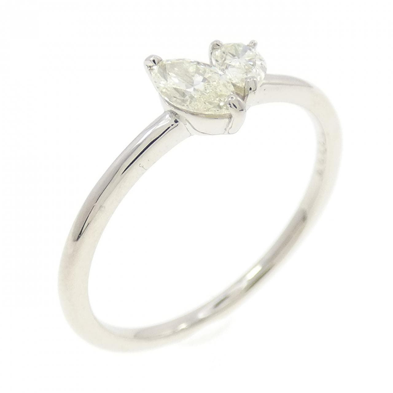 【新品】PT900 ダイヤモンド リング 0.30CT