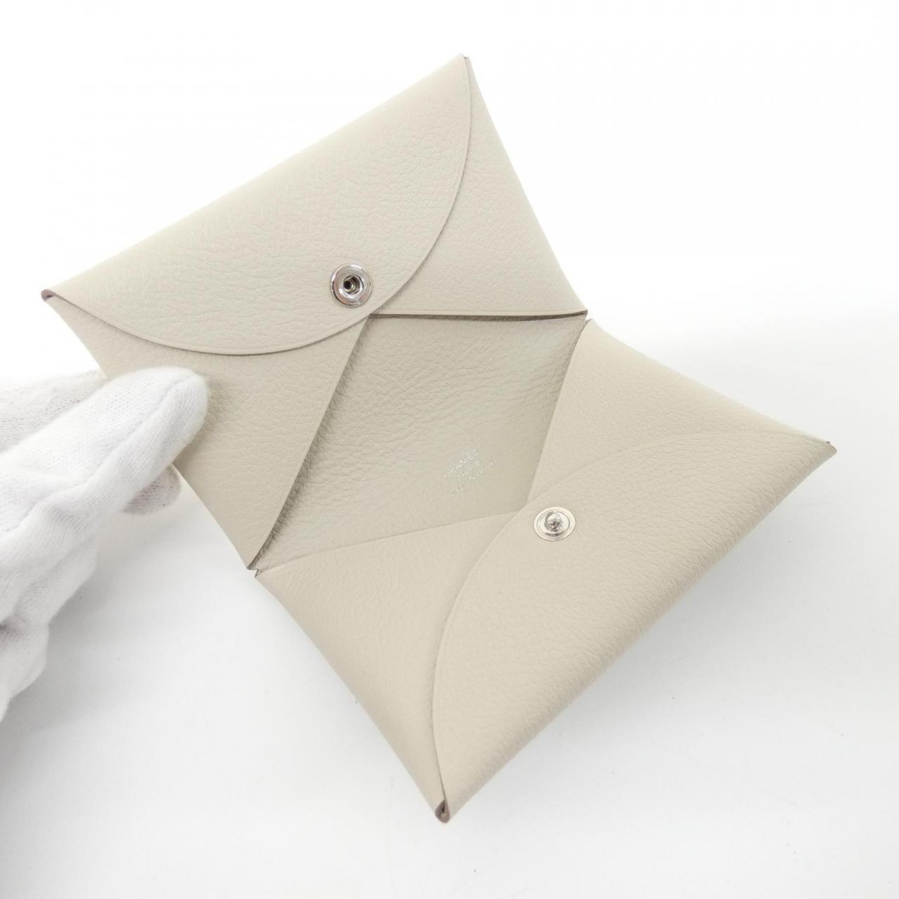 【未使用品】エルメス カルヴィ 064954CK カードケース