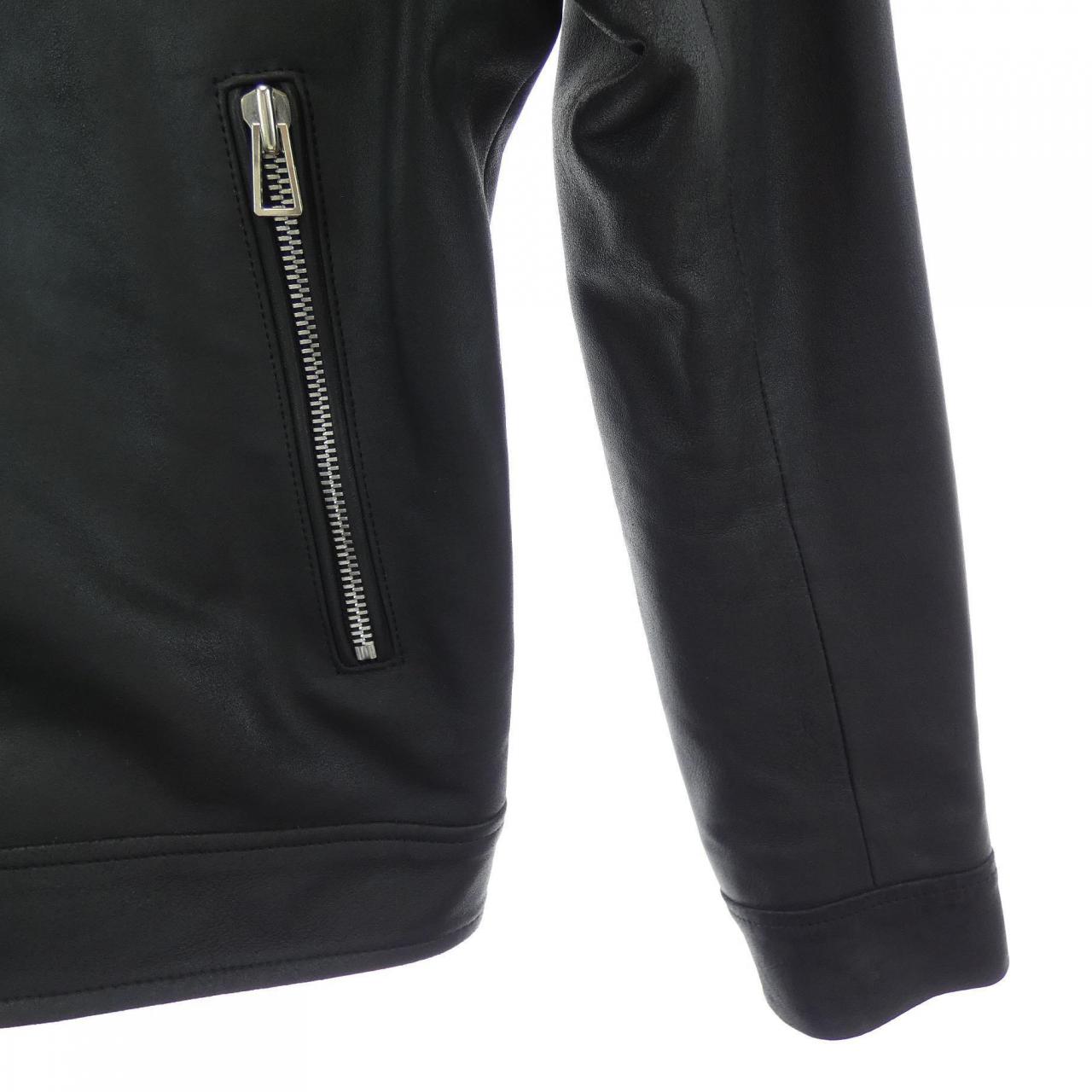 ピーエスポールスミス PS Paul Smith 202128 レザーライダースジャケット