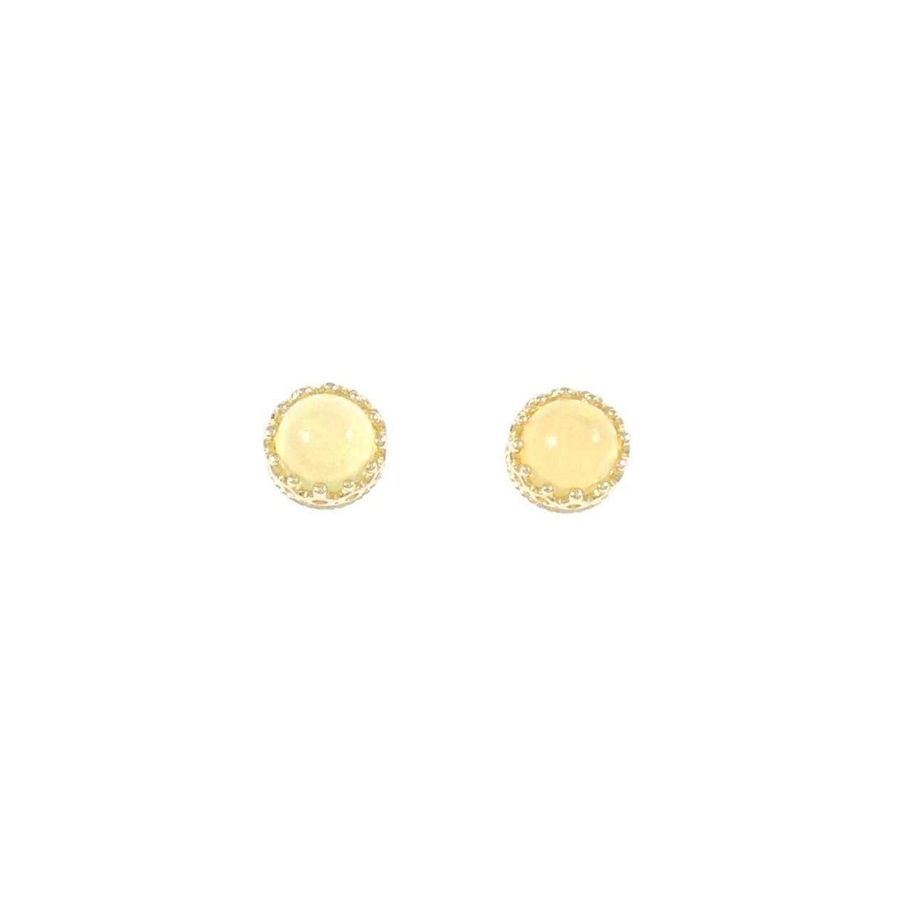 K18YG オパール ピアス