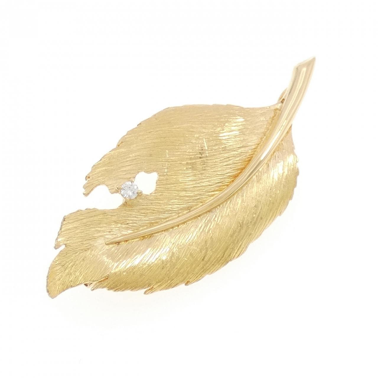 タサキ ダイヤモンド ブローチ 0.03CT