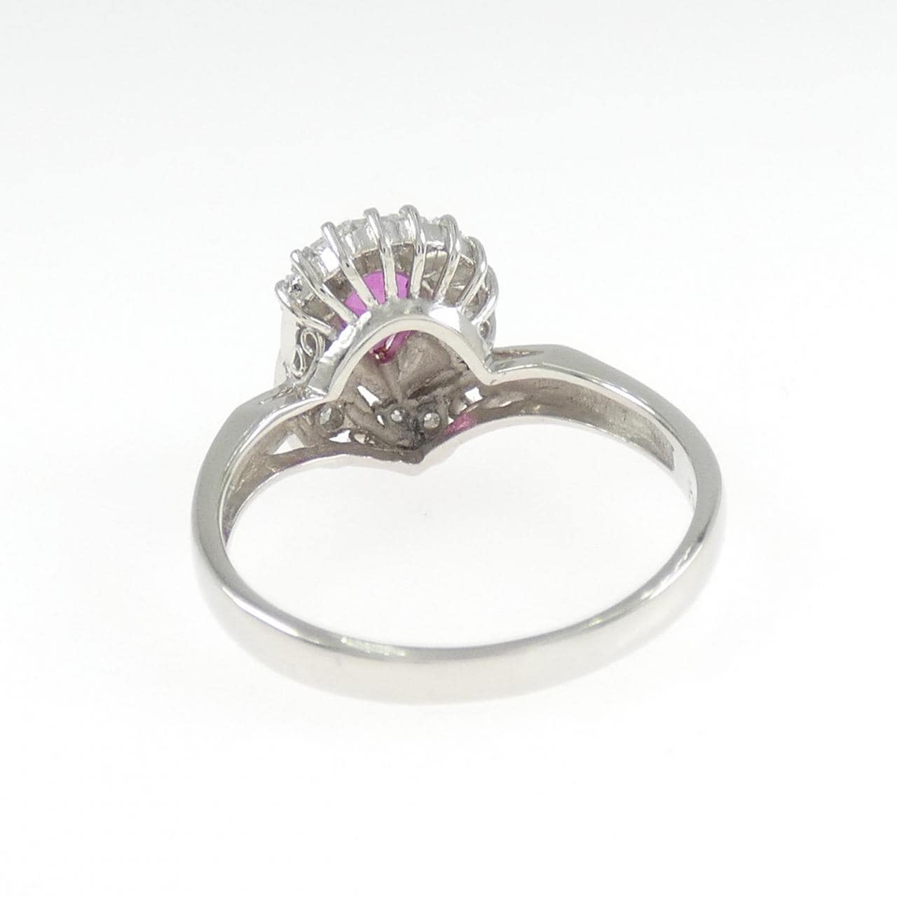PT900 ルビー リング 0.32CT