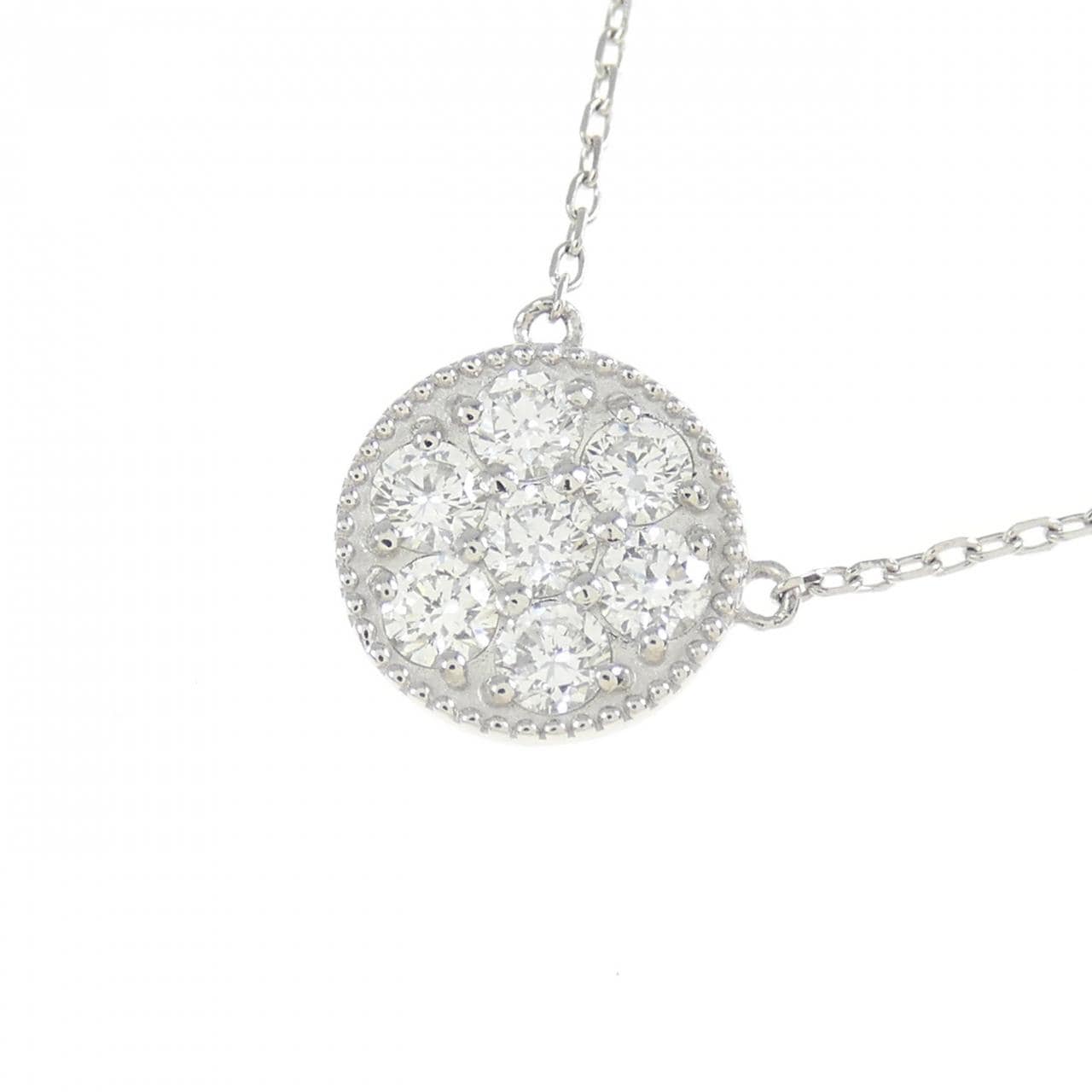 Eclette Classic Round Necklace 0.32CT