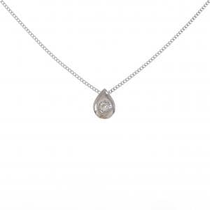 K14WG ダイヤモンド ネックレス 0.05CT