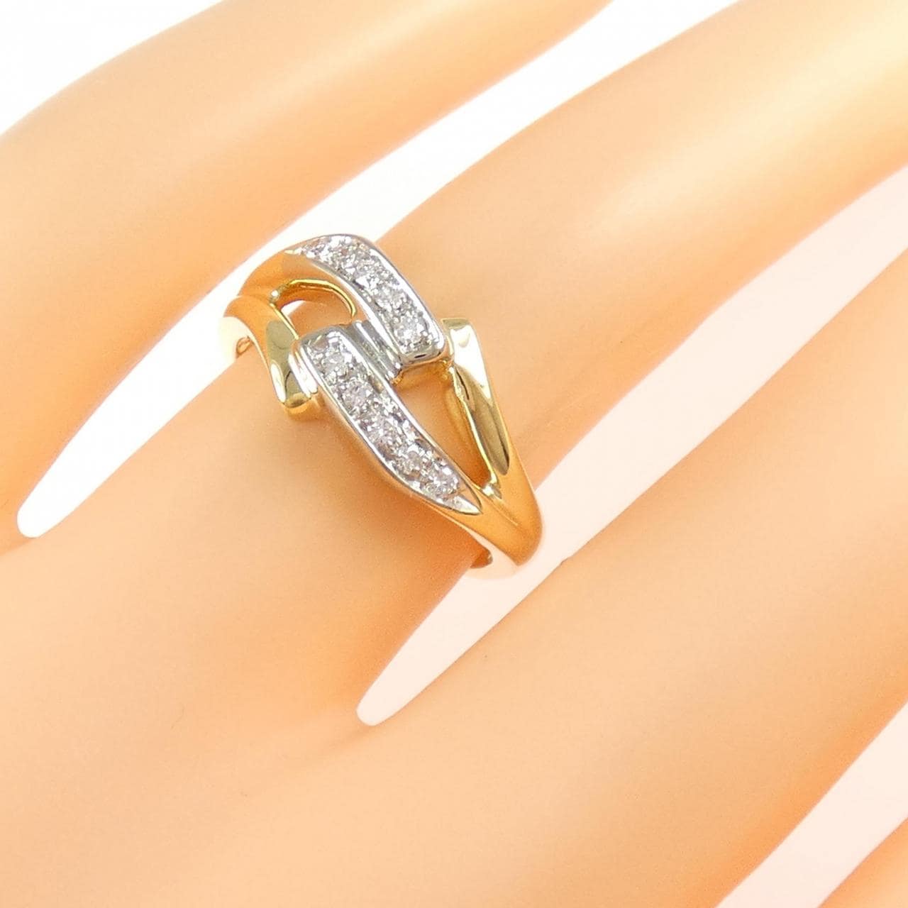 750YG/750WG ダイヤモンド リング