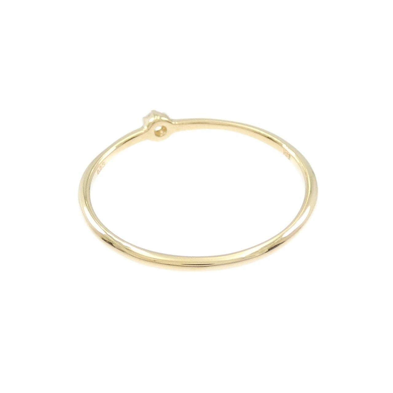 【リメイク】K18YG ダイヤモンド リング 0.03CT