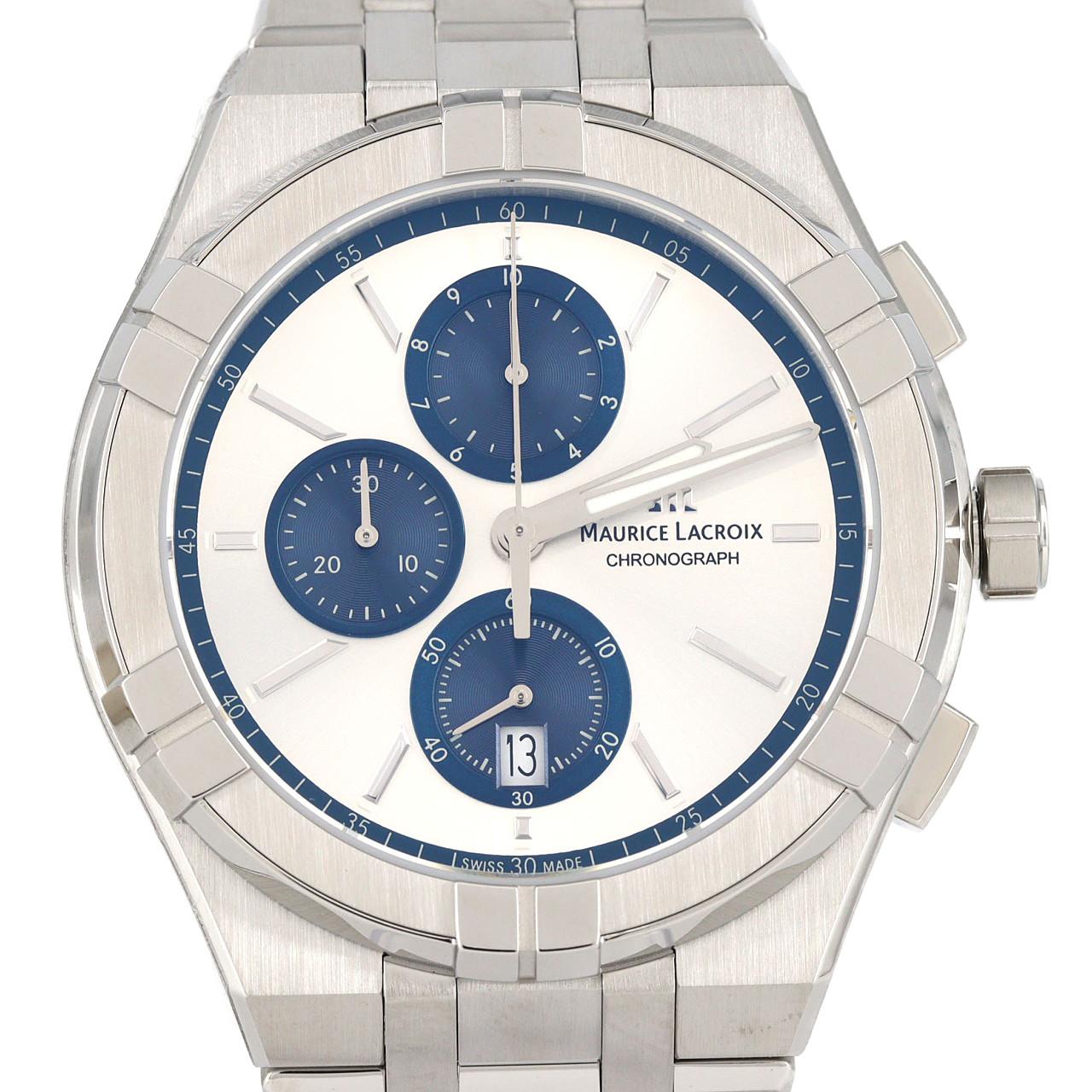 【新品】モーリス･ラクロア アイコンクォーツクロノグラフ AI1118-SS002-230-1 SS クォーツ
