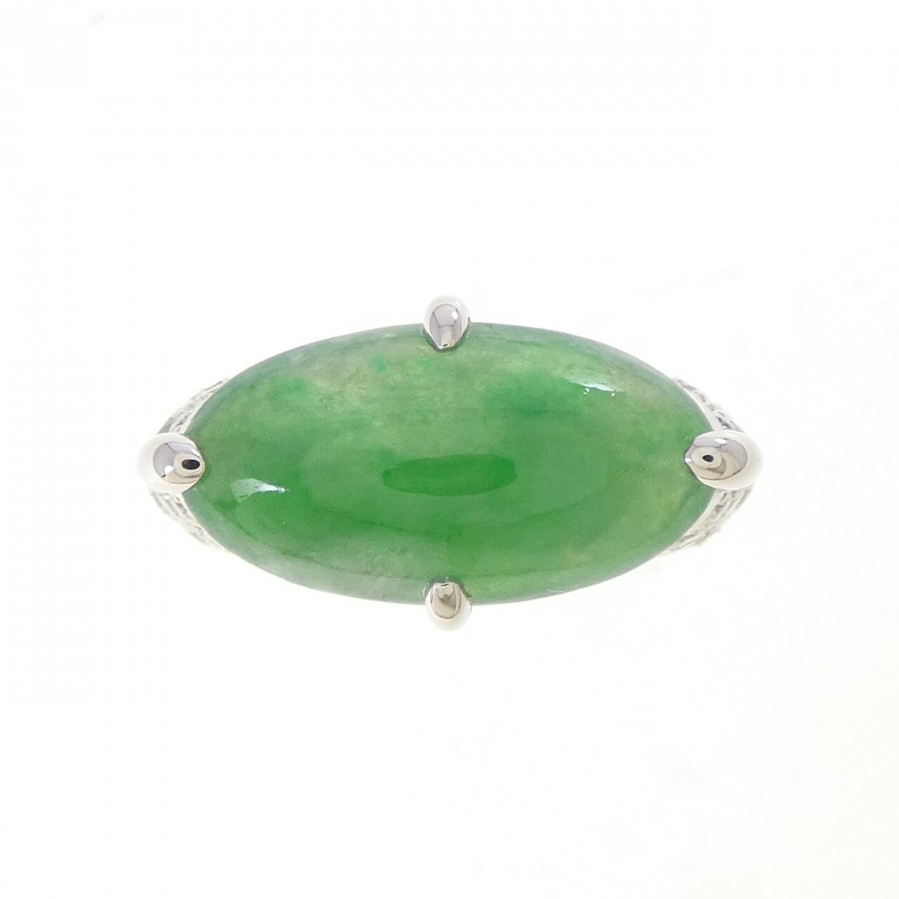PT900 ヒスイ リング 5.15CT