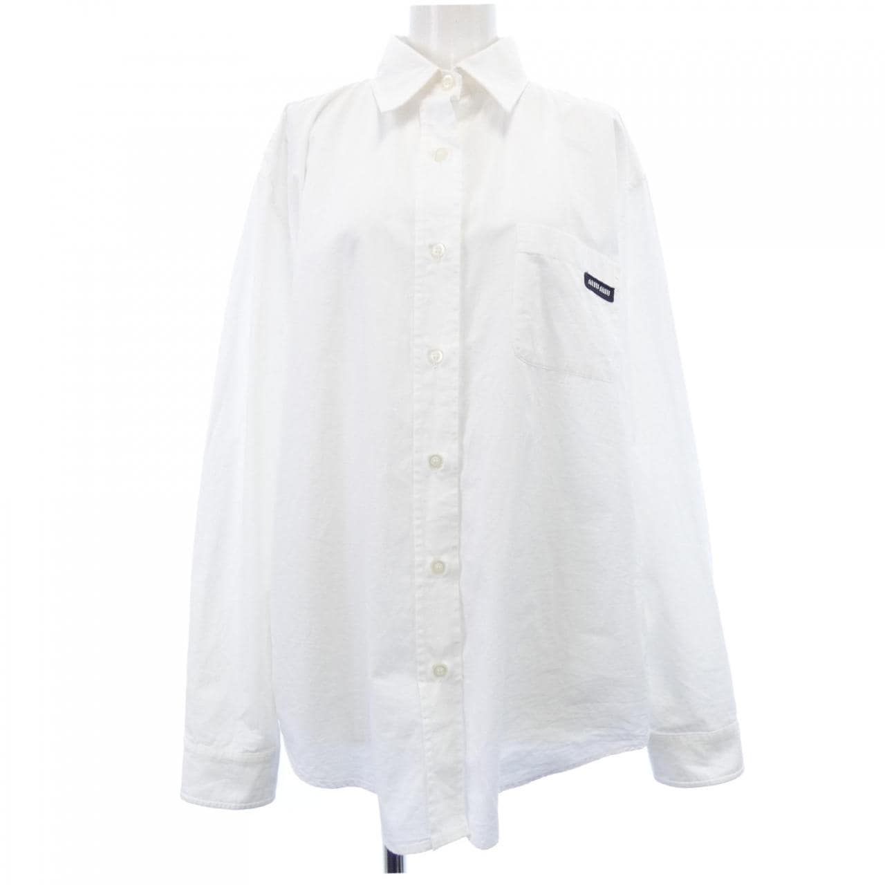 ミュウミュウ MIU MIU MIU MIU ロゴ DNA067 SOOO 10RG シャツ