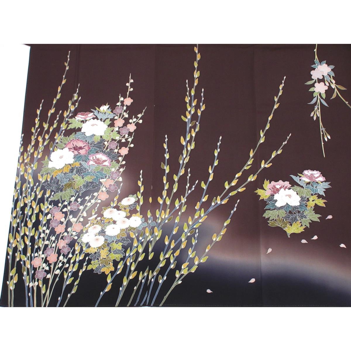 訪問着　友禅加工　身幅Ｌ寸