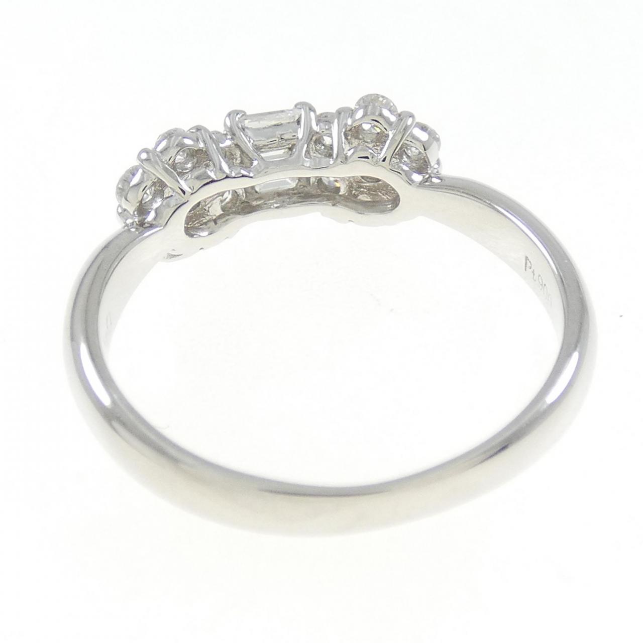 PT花朵鑽石戒指0.47CT