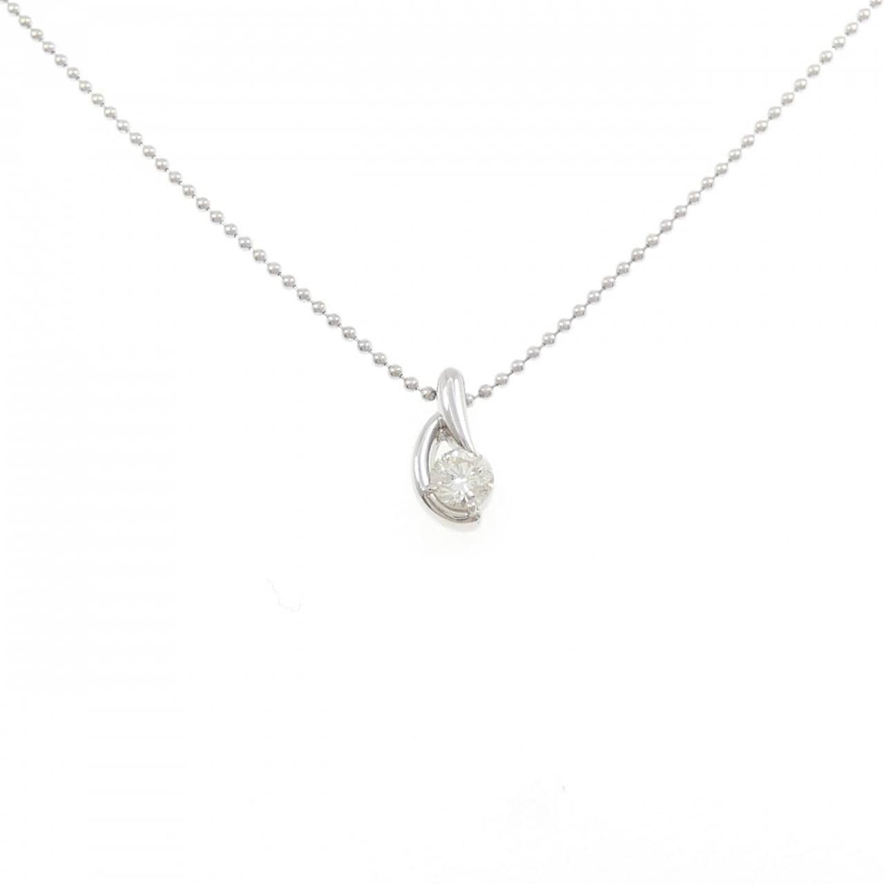 PT900/PT850 ダイヤモンド ネックレス 0.35CT