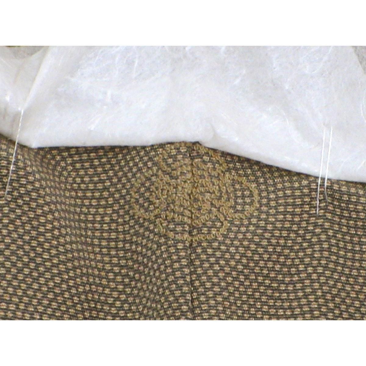 【未使用品】小紋　江戸小紋　鮫　横木瓜　身幅Ｌ寸