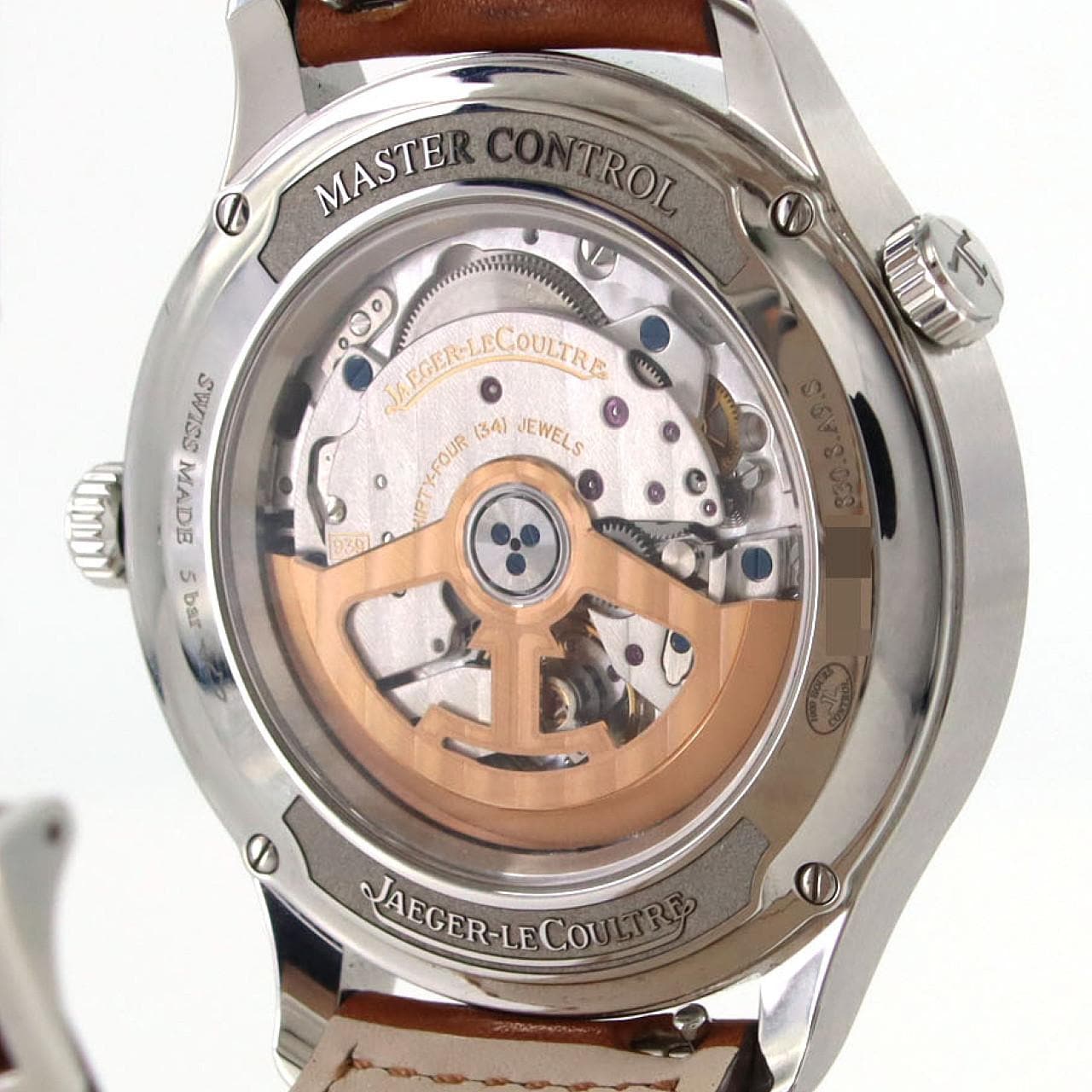 ジャガー･ルクルト マスターコントロールジオグラフィーク 830.8.A9.S/Q4128420 SS 自動巻