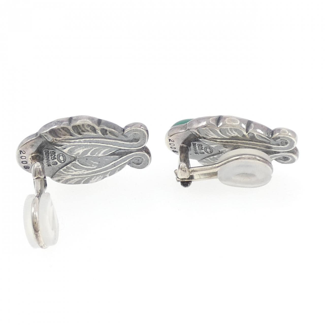 ジョージ ジェンセン カルセドニー イヤリング