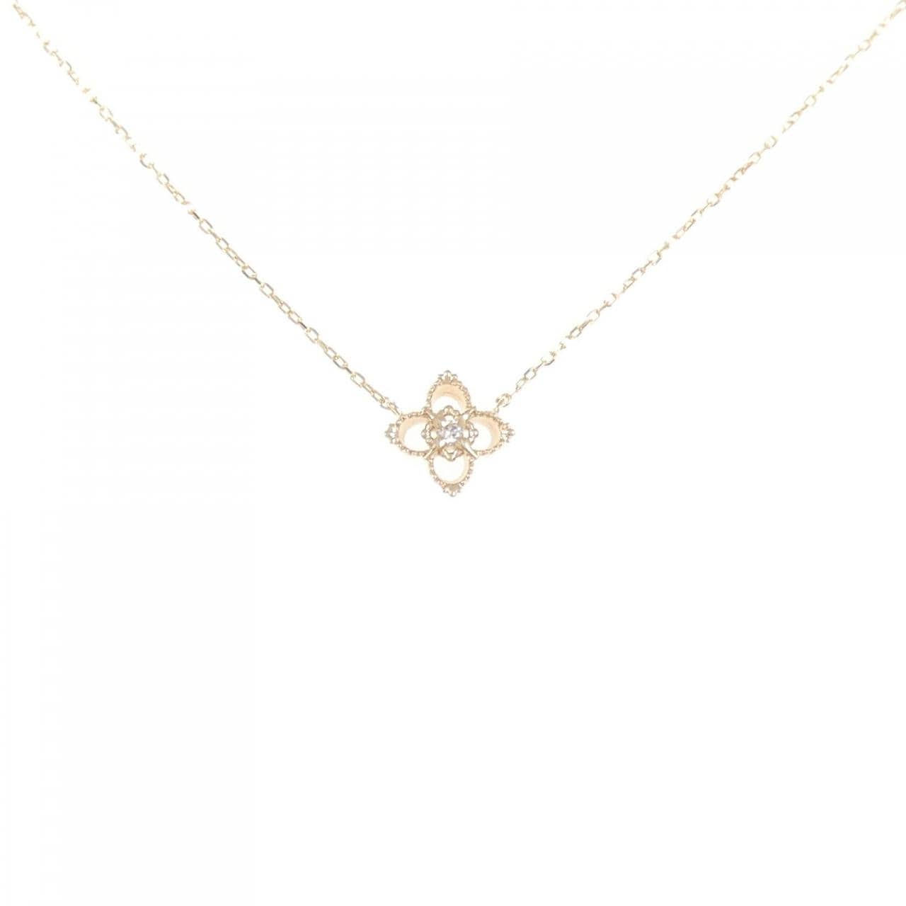 K10YG ダイヤモンド ネックレス