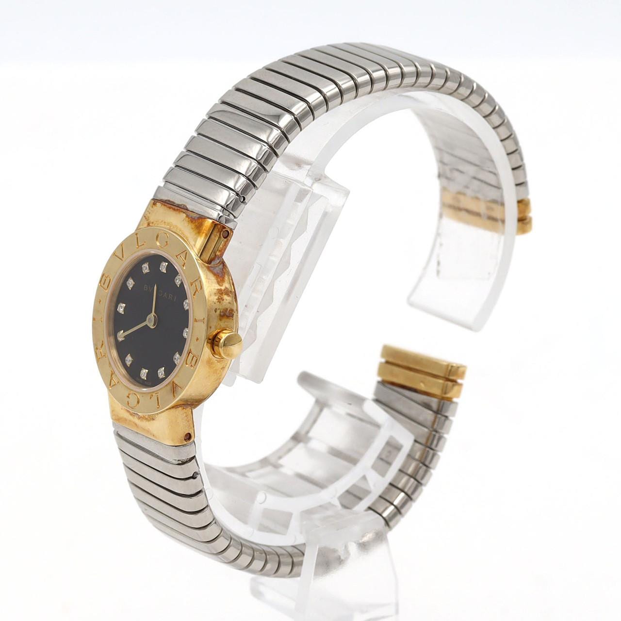 【ノーメンテナンス還元価格】ブルガリ ブルガリブルガリトゥボガス コンビ･12P Lサイズ BB232TG/12 YG クォーツ