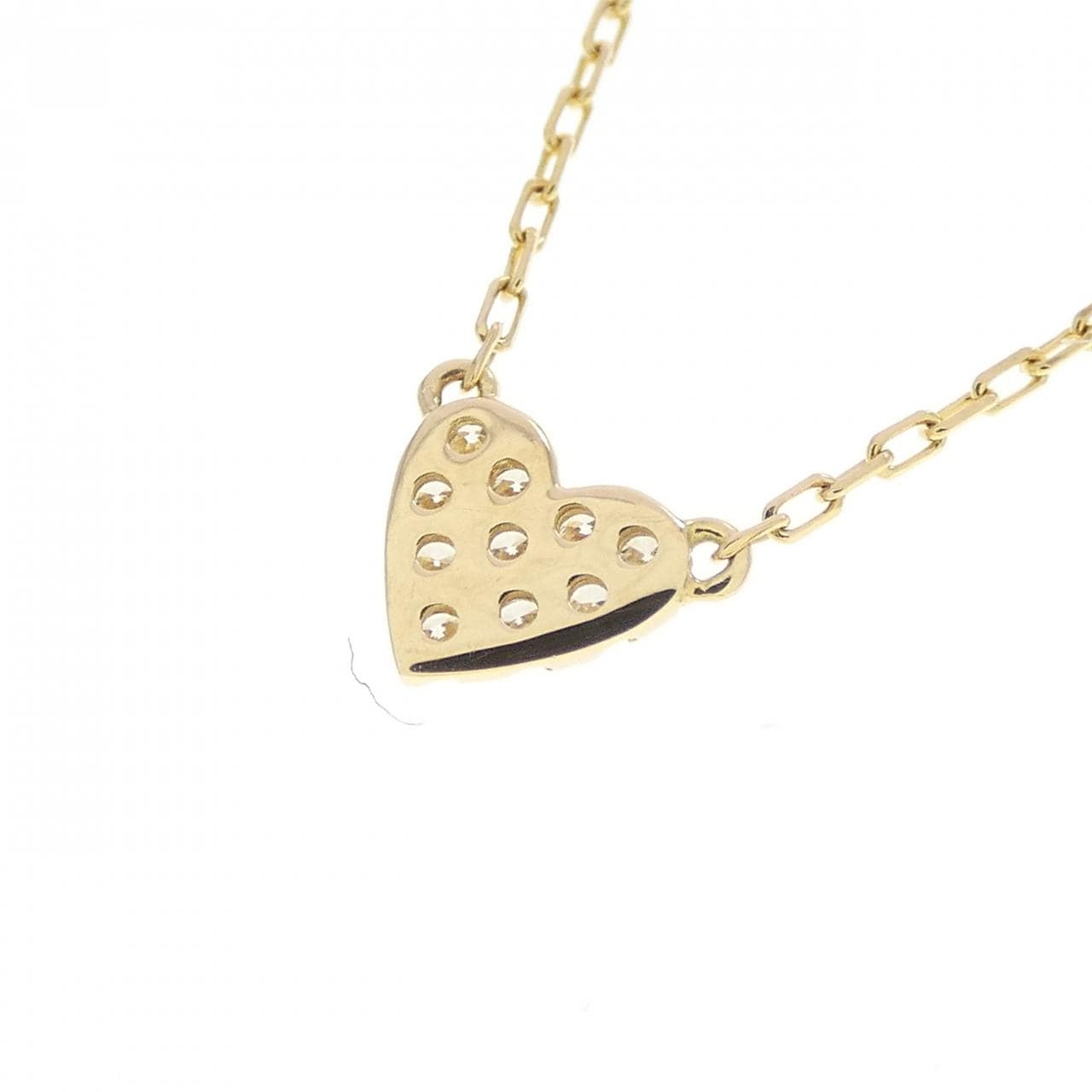 アーカー ハートパヴェ ネックレス 0.05CT