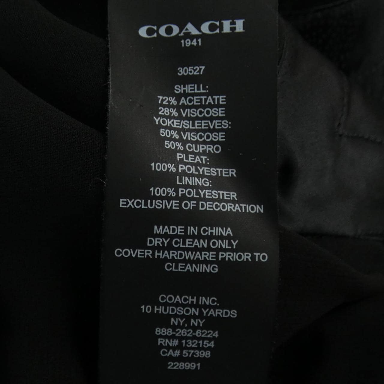 Coach COACH dress