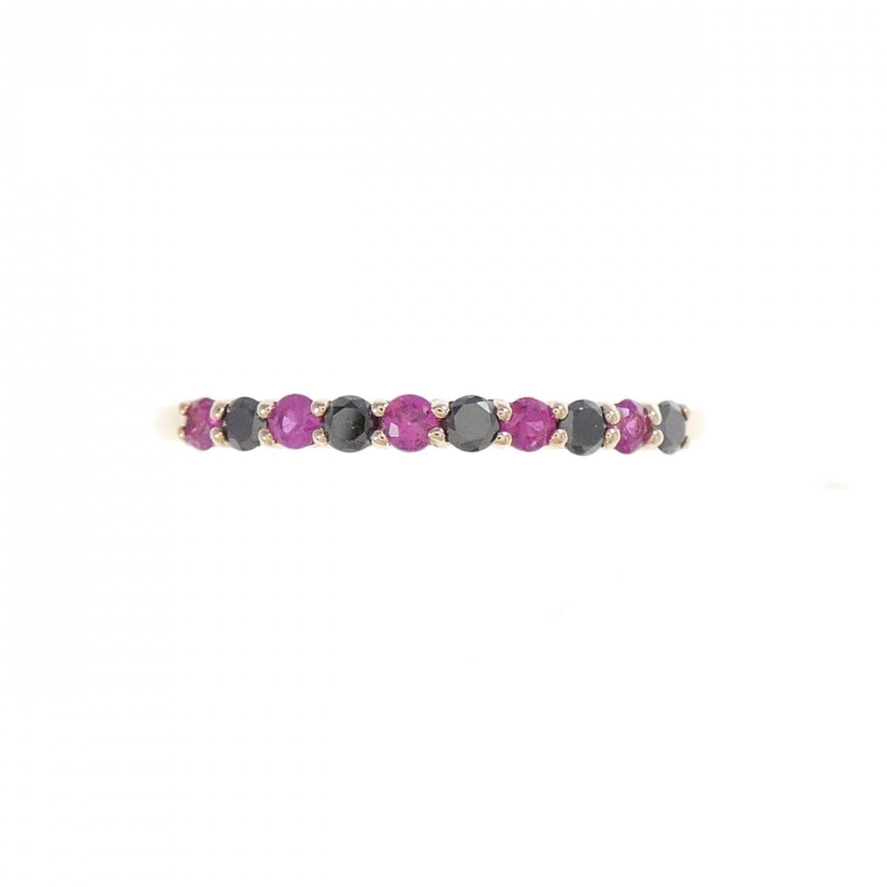 K18PG ruby ring