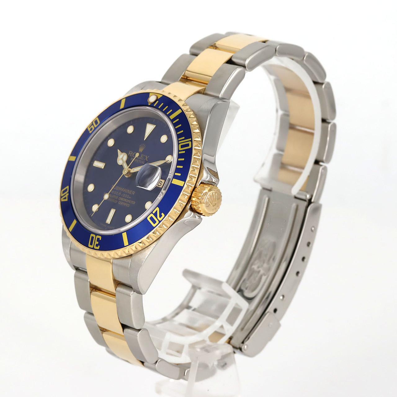 ロレックス サブマリーナーデイト 16613 SSxYG 自動巻 F番