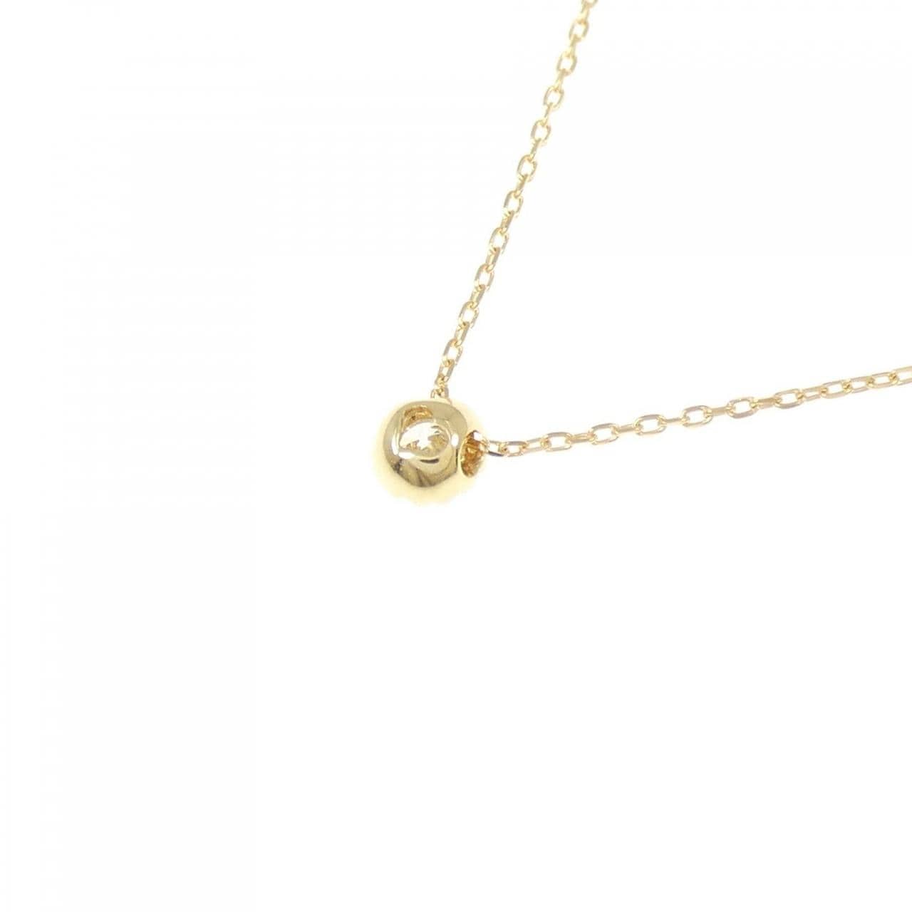 K18YG ダイヤモンド ネックレス 0.05CT