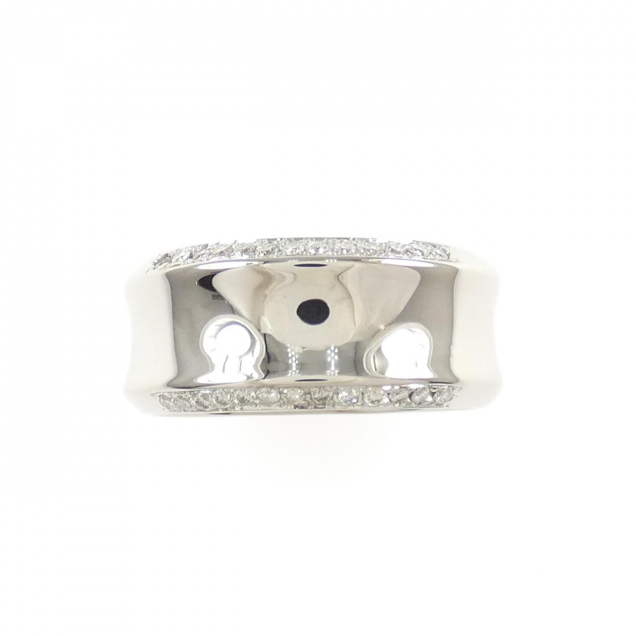K18WG ダイヤモンド リング 0.17CT
