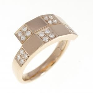 K18PG ダイヤモンド リング 0.22CT