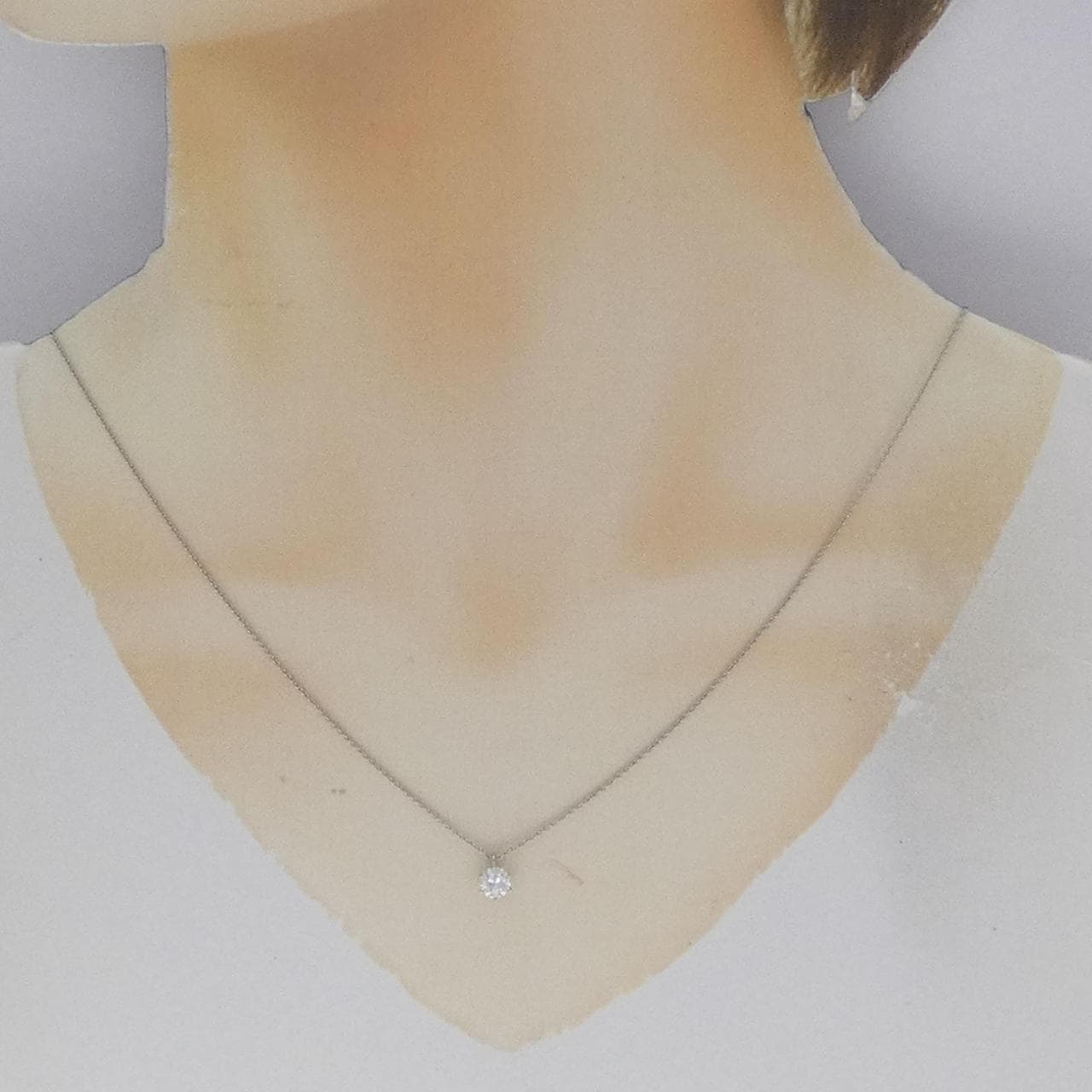 [Remake] PT Diamond Necklace 0.418CT E SI1 Good