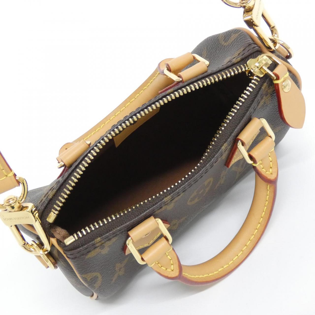 ルイヴィトン モノグラム ナノ スピーディ M81085 ボストンバッグ