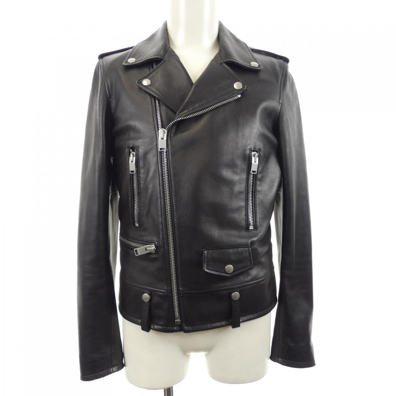 サンローラン SAINT LAURENT 397290 レザーライダースジャケット