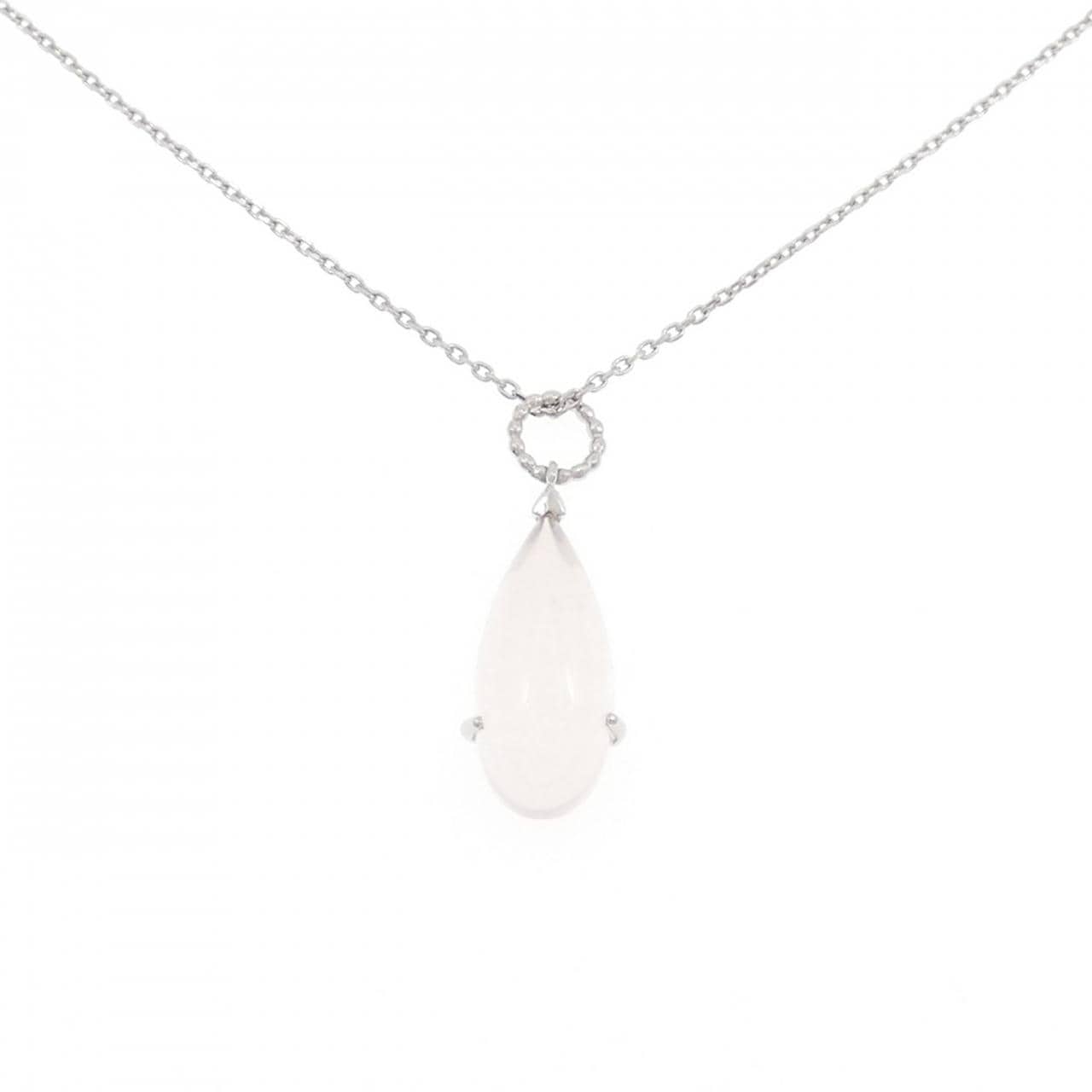 ジーエスティービー ローズクオーツ ネックレス 5.00CT