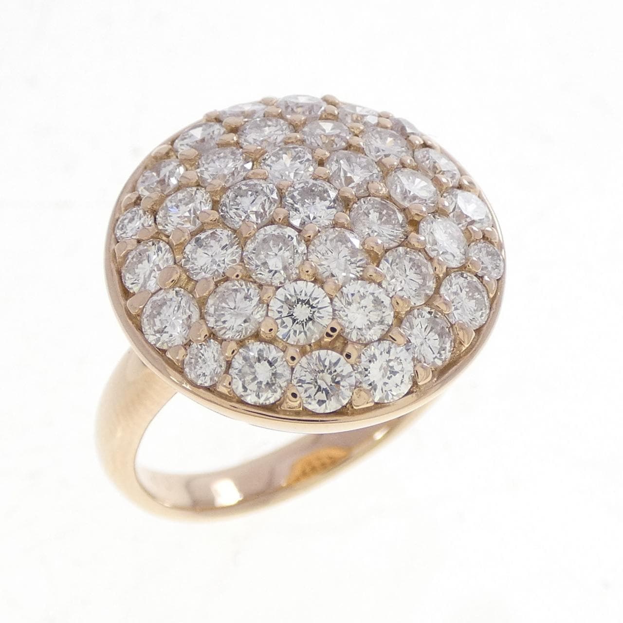 K18PG ダイヤモンド リング 1.80CT