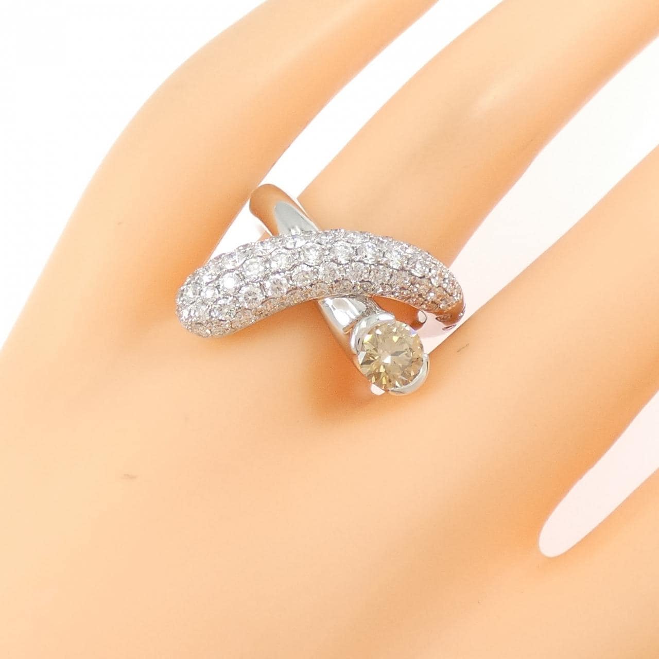 カシケイ ダイヤモンド リング 0.70CT