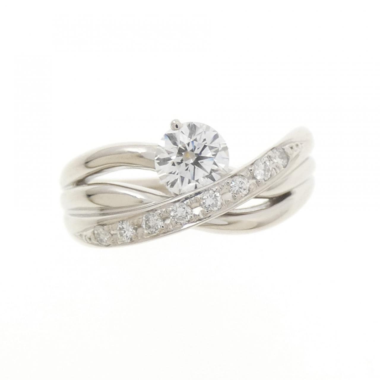 PT900 ダイヤモンド リング 0.466CT
