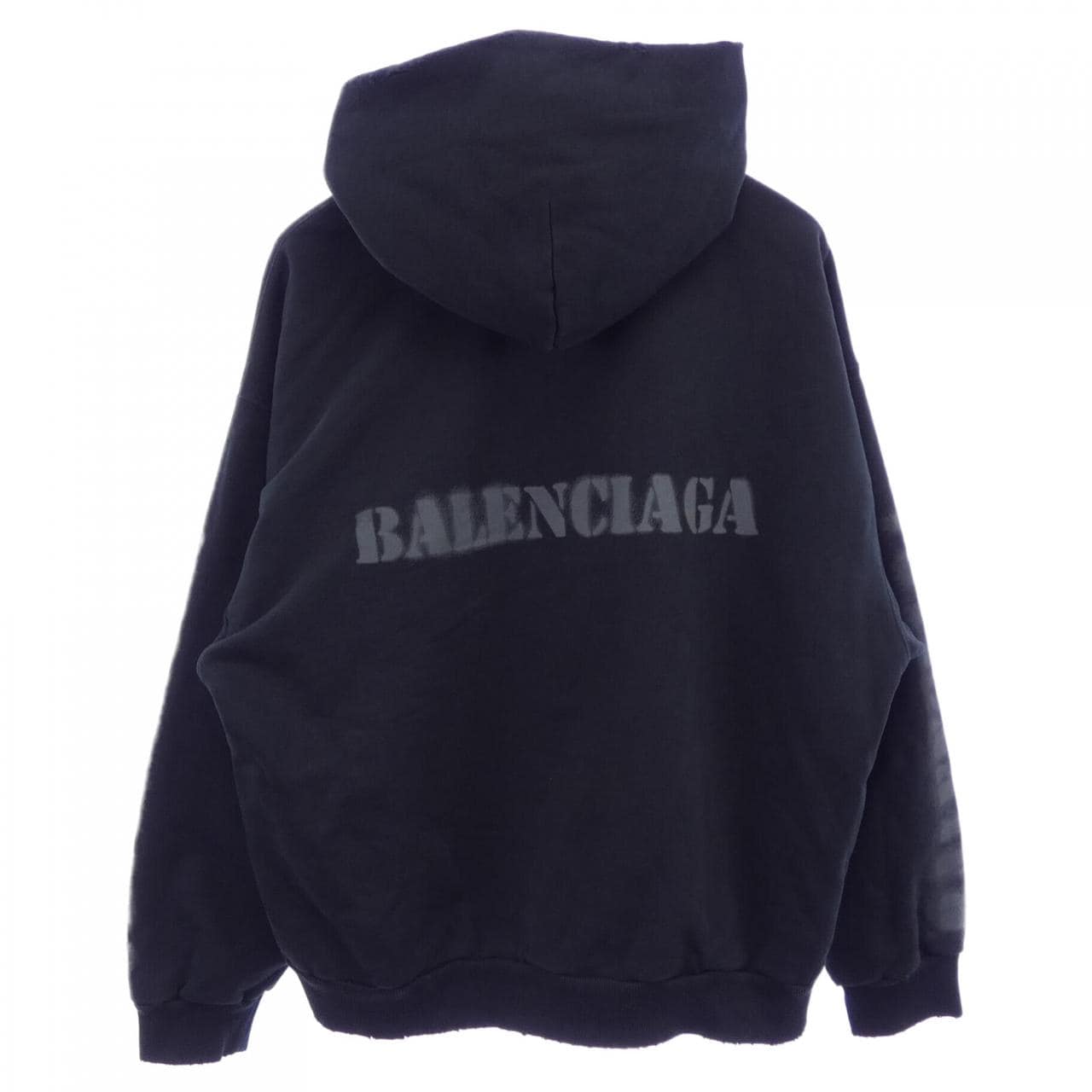 バレンシアガ BALENCIAGA STENCIL TYPE HOODIE 767877 TQVA4 UNISEX パーカー