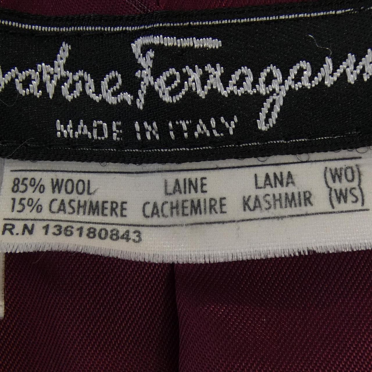 【ヴィンテージ】サルヴァトーレフェラガモ SALVATORE FERRAGAMO コート