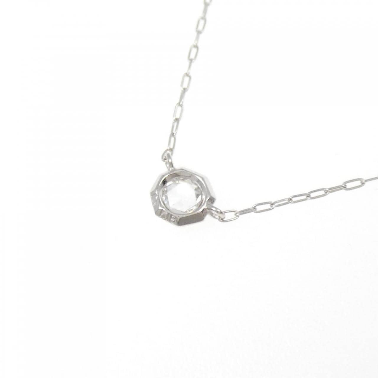 K18WG Diamond necklace