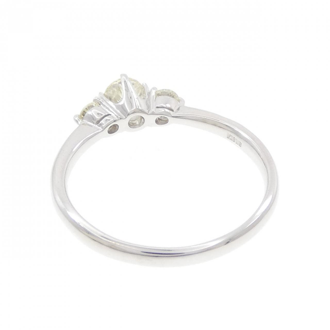 K18WG ダイヤモンド リング 0.50CT