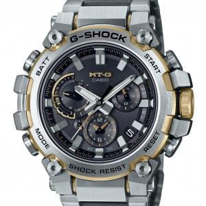 【新品】カシオ G-SHOCK･MT-G 電波時計 MTG-B3000D-1A9JF SS ソーラークォーツ