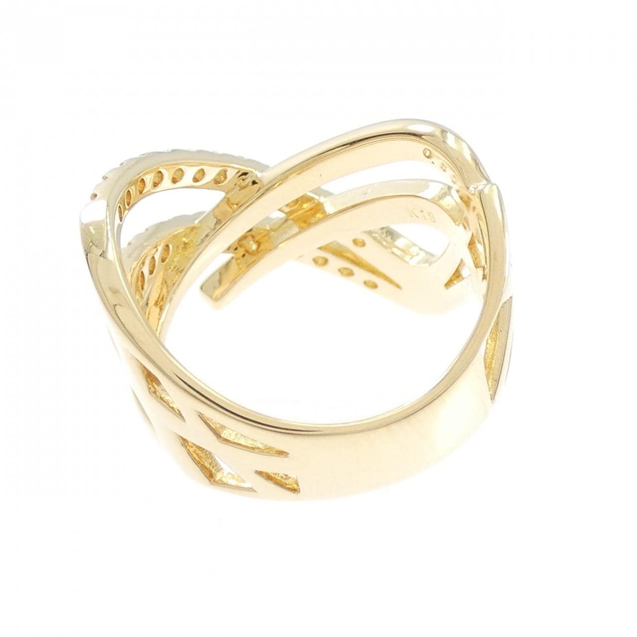 K18YG ダイヤモンド リング 0.50CT