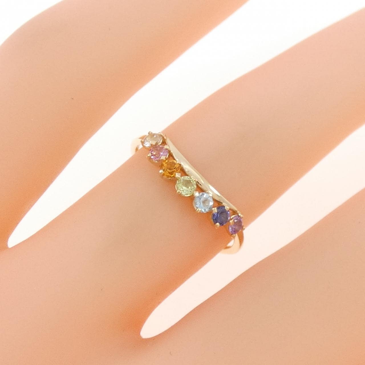 スタージュエリー カラーストーン リング