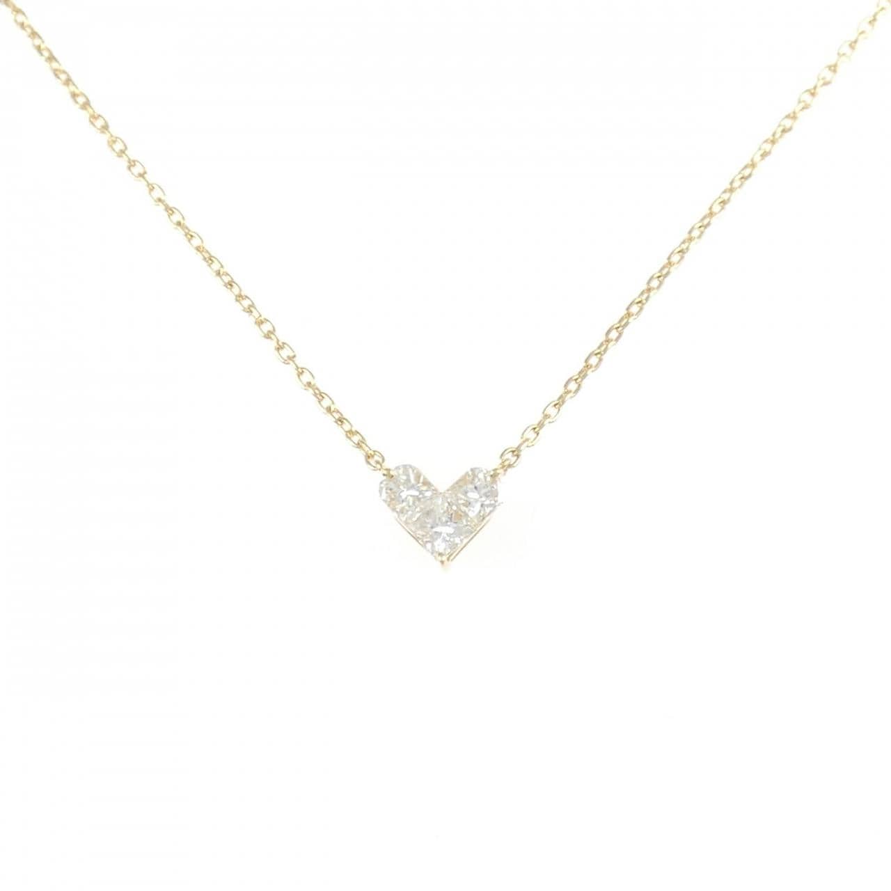 スタージュエリー ミステリアスハート ネックレス 0.28CT